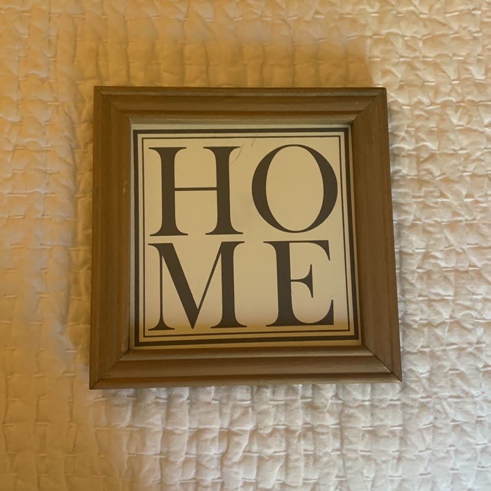 Hobby Lobby HOME decor frame. - Picture 3 of 3
